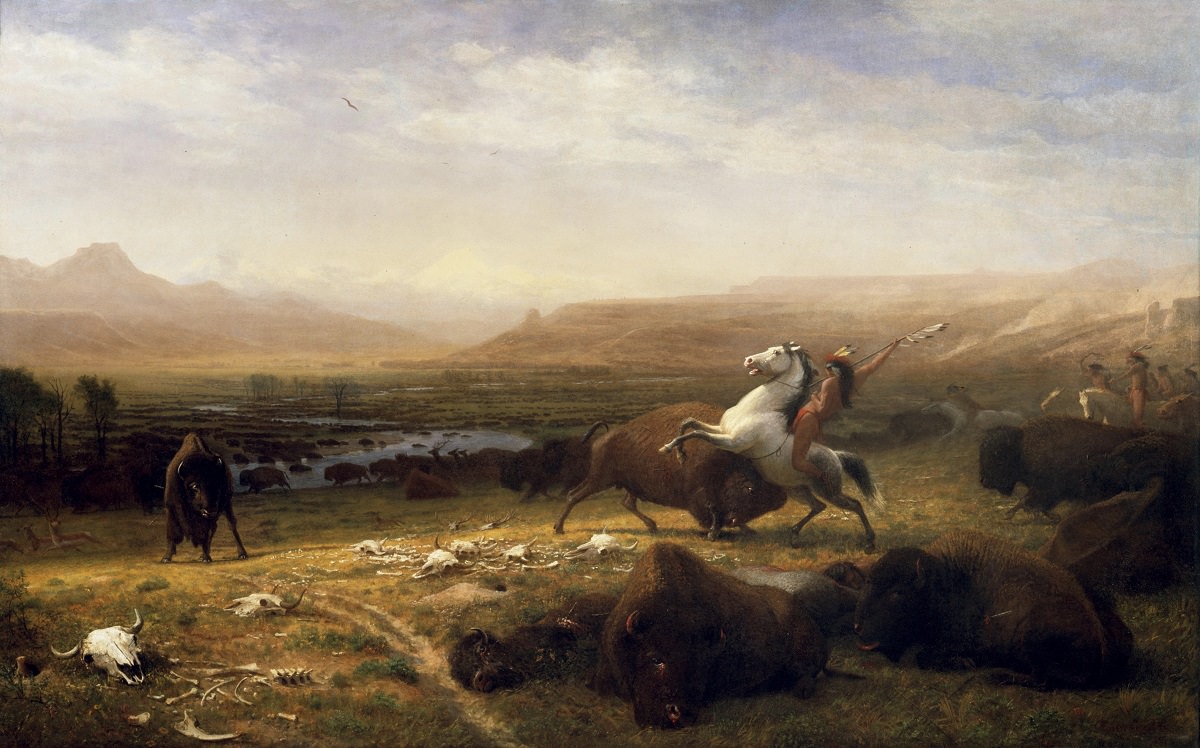 The Last of the Buffalo, 1888 by Albert Bierstadt